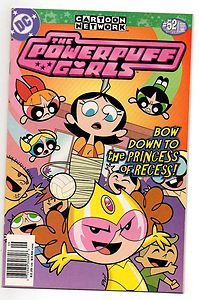 Powerpuff Girls 52 DC Comics Cartoon Network Bubbles Townsville Mojo 