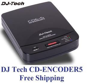 DJ Tech CD Encoder 5 CD Player Recorder CD R  Djtech