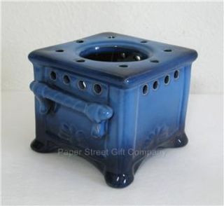 Miniature Ceramic Oven Tea Kettle Tealight Oil Warmer