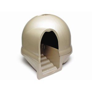 Brand New Booda Dome Cleanstep Cat Litter Box Titanium  