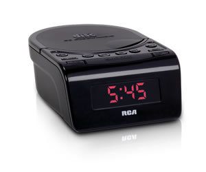 New Alarm clock with AM FM radio and CD Player model RCA RC5610