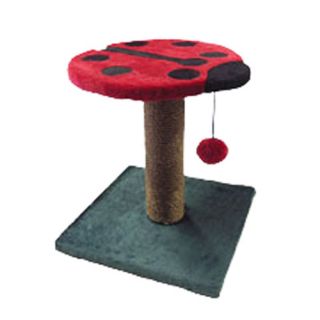 Scratching Cat Tree Post w Toy Ball Furniture Scratch