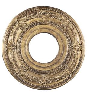 12 Resin La Bella Crafted Ceiling Medallion Vintage Gold Livex 