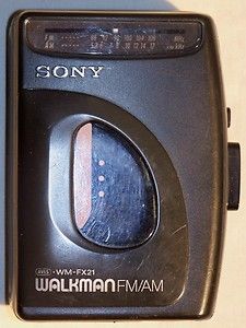 Sony Walkman Cassette Player Wm EX21 with Avls