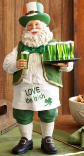 2011 Clothtique Love The Irish Santa Serves Grn Beer
