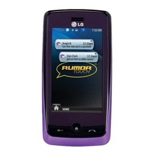 lg ln510 rumor touch sprint purple camera cell phone with a display 
