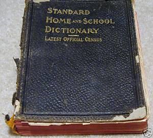 Standard Home School Dictionary Latest Official Censu