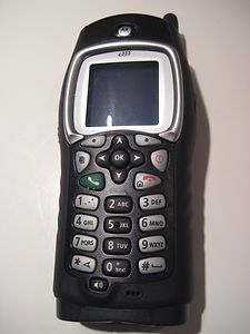 Motorola i355 Black Boost Nextel Cellular Phone SHTF Walkie Talkie w 