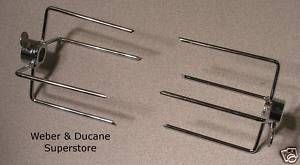 Gas Grill Rotisserie 2 4 Prong Meat Forks 2 1 4x1 3 4