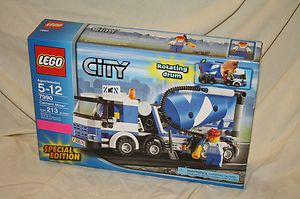 Lego City Set 7990 Cement Mixer Special Edition Brand New 100 SEALED 