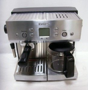Krups XP2280 Precise Tamp Espresso Cappuccino Coffee Machine Maker XP 