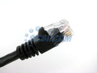inch cat 6 ethernet patch cable cat6 cord black shipping info 