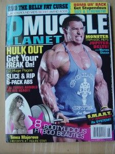 Planet Muscle Bodybuilding Mag Marcos Chacon 6 09 New