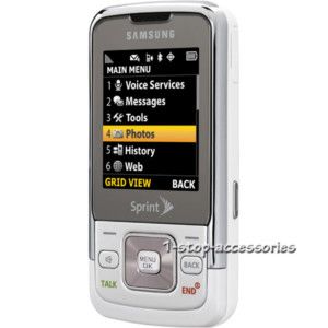 Used Sprint CDMA Samsung SPH M330 Slider Cellular Phone 635753478877 