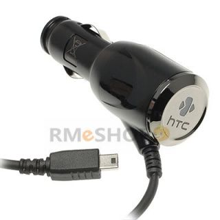 Genuine HTC Car Charger for Incredible Sensation Desire Wildfire EVO 