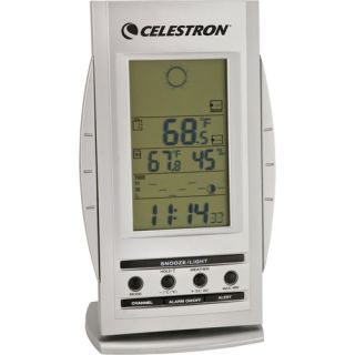 description the celestron compact barometric weather station allows 