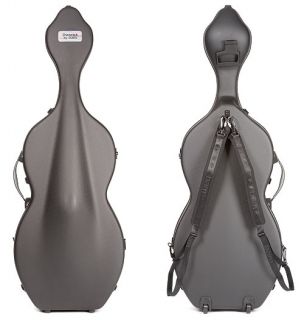   1003XLW Shamrock Hightech Cello Case with Wheels Black Exterior