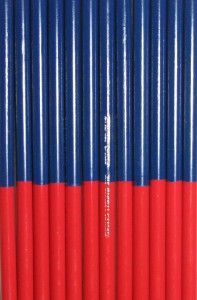 checking correcting grading pencil red blue 12pc