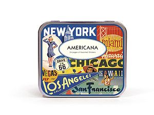 Cavallini & Co. Americana Decorative Sticker Set