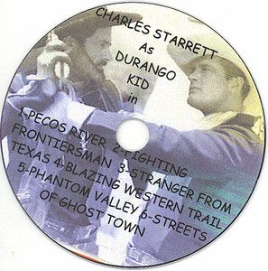 The Durango Kid Movie Collection of 6 w Charles Starrett