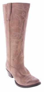 New LUCCHESE Tan I4838 BOOTS Womens 10 B KNEE Charlie 1 Horse $299