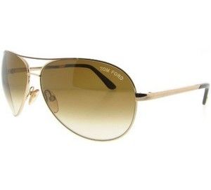 NEW TOM FORD CHARLES TF35 FT0035 SUNGLASSES 772 GOLD *