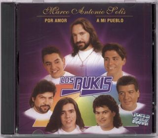 LOS BUKIS, POR AMOR A MI PUEBLO. FACTORY SEALED CD. IN SPANISH.