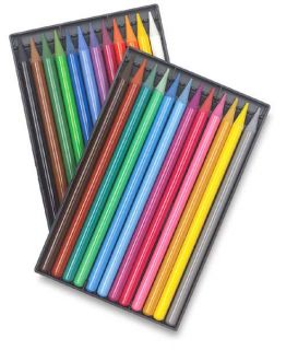 Art Drawing Illustrate Koh I Noor Woodless Color Pencil 24 Graphic 