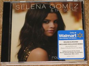 SELENA GOMEZ Round Round  Pre Sale CD w EXCLUSIVE REMIX RARE 