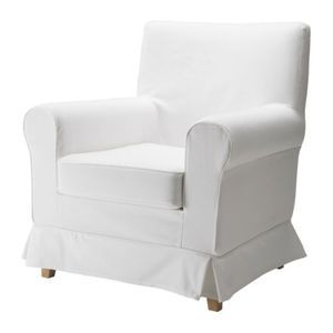 Ikea Ektorp Chair Cover Jennylund Blekinge White (Chair SlipCover Only 