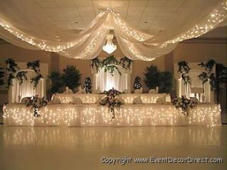 Panel 30ft Burgundy Ceiling Draping Kit 62 Feet Wide for Wedding and 