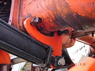 store three point hitch for allis chalmers b c tractor