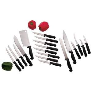 CHEF S SECRET 19 PIECE HIGH QUALITY STAINLESS STEEL KNIFE SET
