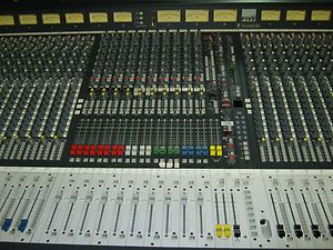 Soundcraft Series 5 56 channel console mixer