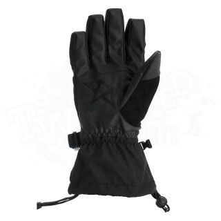 New 2012 Celtek Womens Stella Gauntlet Winter Gloves   Black / White 