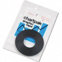 Chartpak Pressure Sensitive Graphic Tape x5 Rolls New