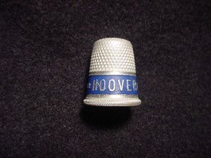   Herbert Hoover & V.P. Charles Curtis Presidential Campaign Thimble