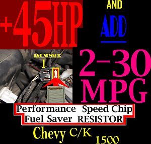 CHEVY CK 1500 1989 1997 1998 1999 PERFORMANCE SPEED CHIP FUEL SAVER 