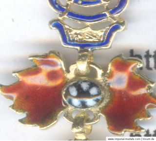 Austria Order of The Golden Fleece Very Nice Miniature of This 
