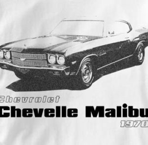 Chevy Chevelle Malibu 1970 Classic Chevrolet T Shirt XL