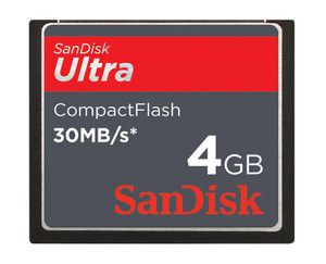 GENUINE Sandisk ULTRA CF 4GB 4G 30MB s Compact Flash Memory Card
