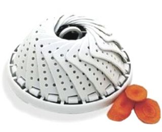   listing is for 1 microwave food vegetable steamer by al de chef this