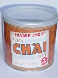 Trader Joes Spicy Chai Latte Hot or Cold 10oz 284G