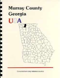 GA History of Murray County by Charles H Shriner Georgia Chatsworth 