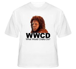 Land of The Lost What Would Chaka do Movie T Shirt