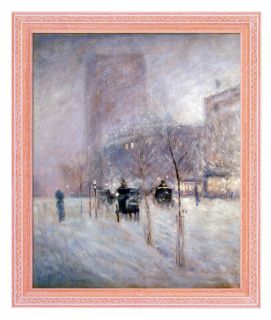 Childe Hassam Late Afternoon Handmade Oil Painting Repro