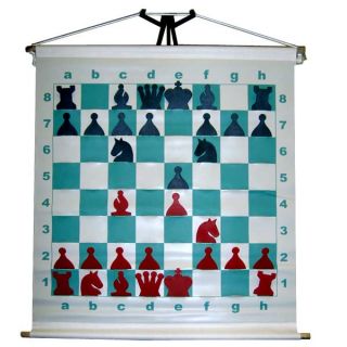 Large Demo Demonstration Chess Board for School New in Carrying Bag 