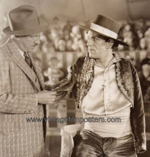 Lon Chaney Tod Browning Candid 1927 Still The Unknown
