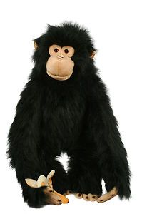 chimpanzee large full bodied hand puppet large monkey glove puppet 