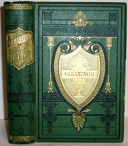   Victorian Poetry English Poets Chaucer to Tennyson Fine Binding